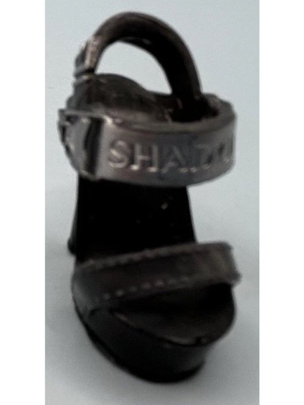Rainbow High Shadow Luna Madison Black & Silver Platform High Heel Replacement